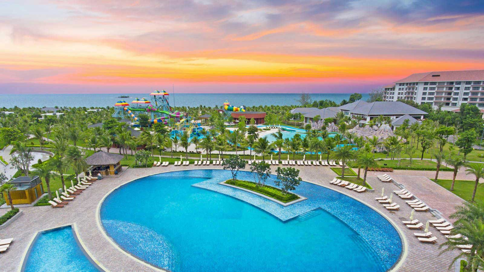 Khu nghỉ dưỡng ven biển được du khách ưu tiên để nghỉ ngơi và thư giãn. 