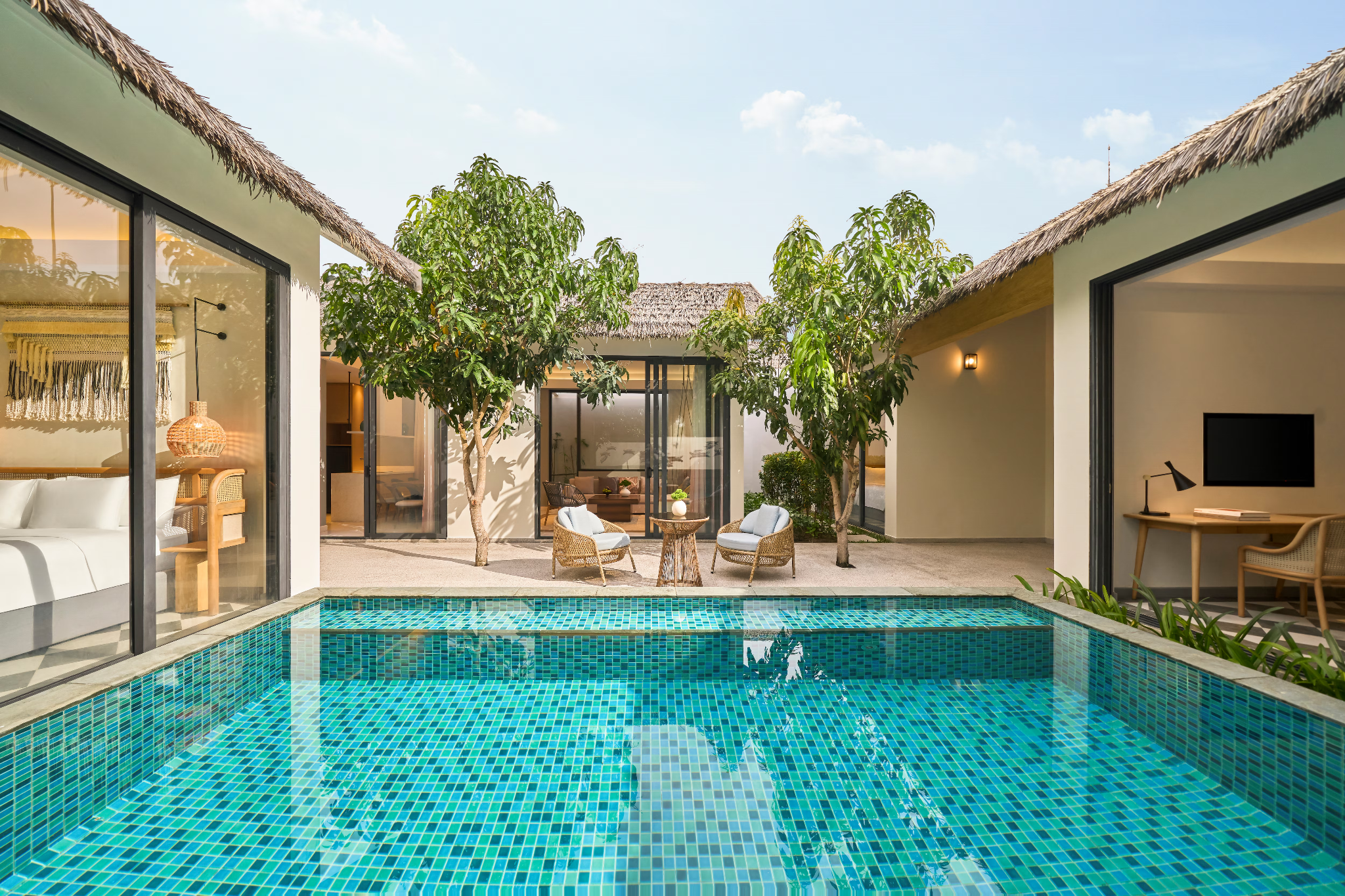 Garden Pool Villa là hạng phòng nghỉ phổ biến nhất tại New World Phu Quoc Resort&nbsp;