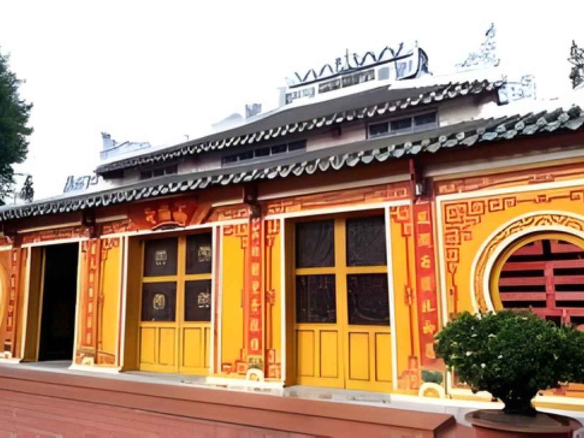 Đình Mỹ Phước tọa lạc trung tâm khu dân cư, gắn bó đời sống sinh hoạt địa phương An Giang.