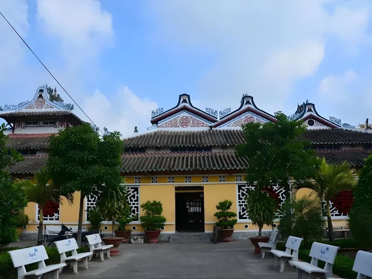 Kiến trúc đình Mỹ Phước phản ánh lịch sử hình thành và phát triển cư dân.