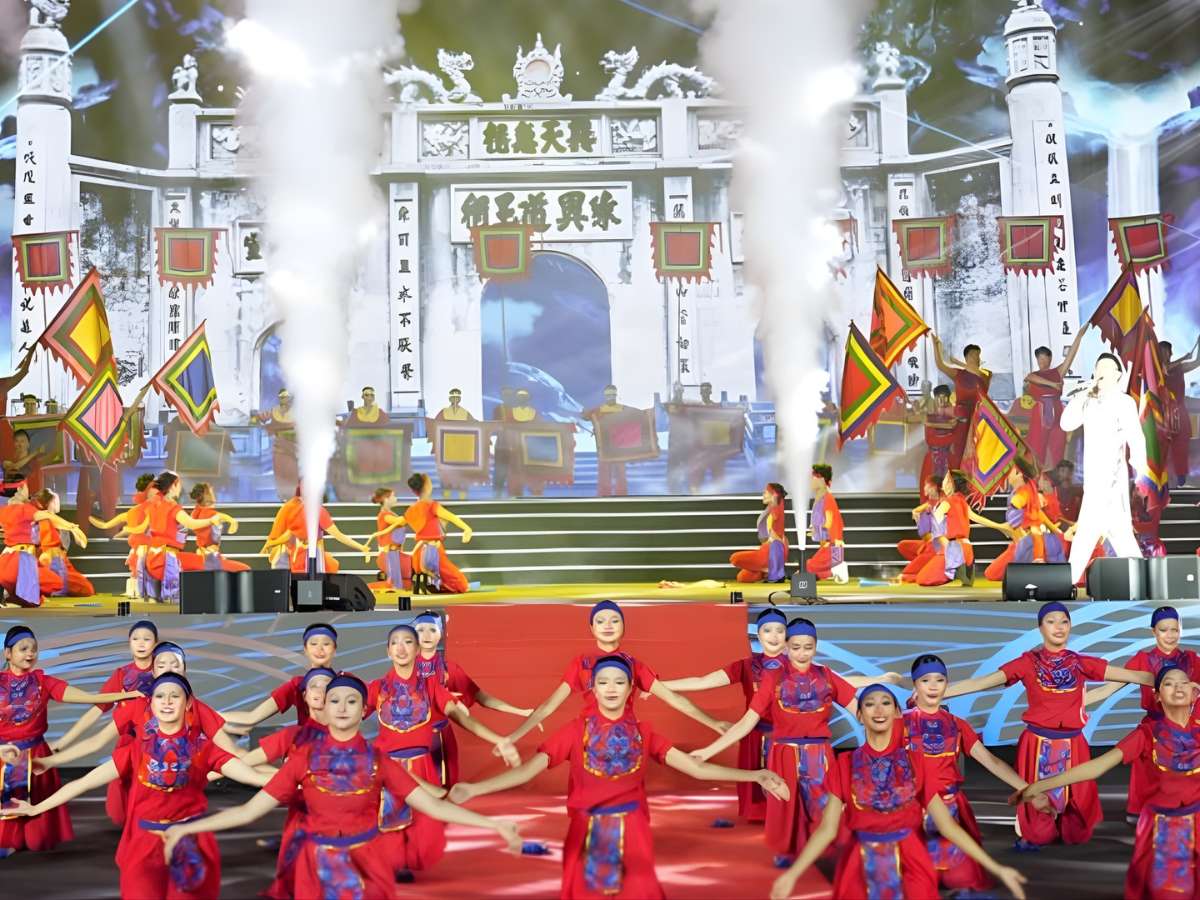 Nghi lễ tái hiện văn hóa Óc Eo mang đậm yếu tố tín ngưỡng truyền thống.