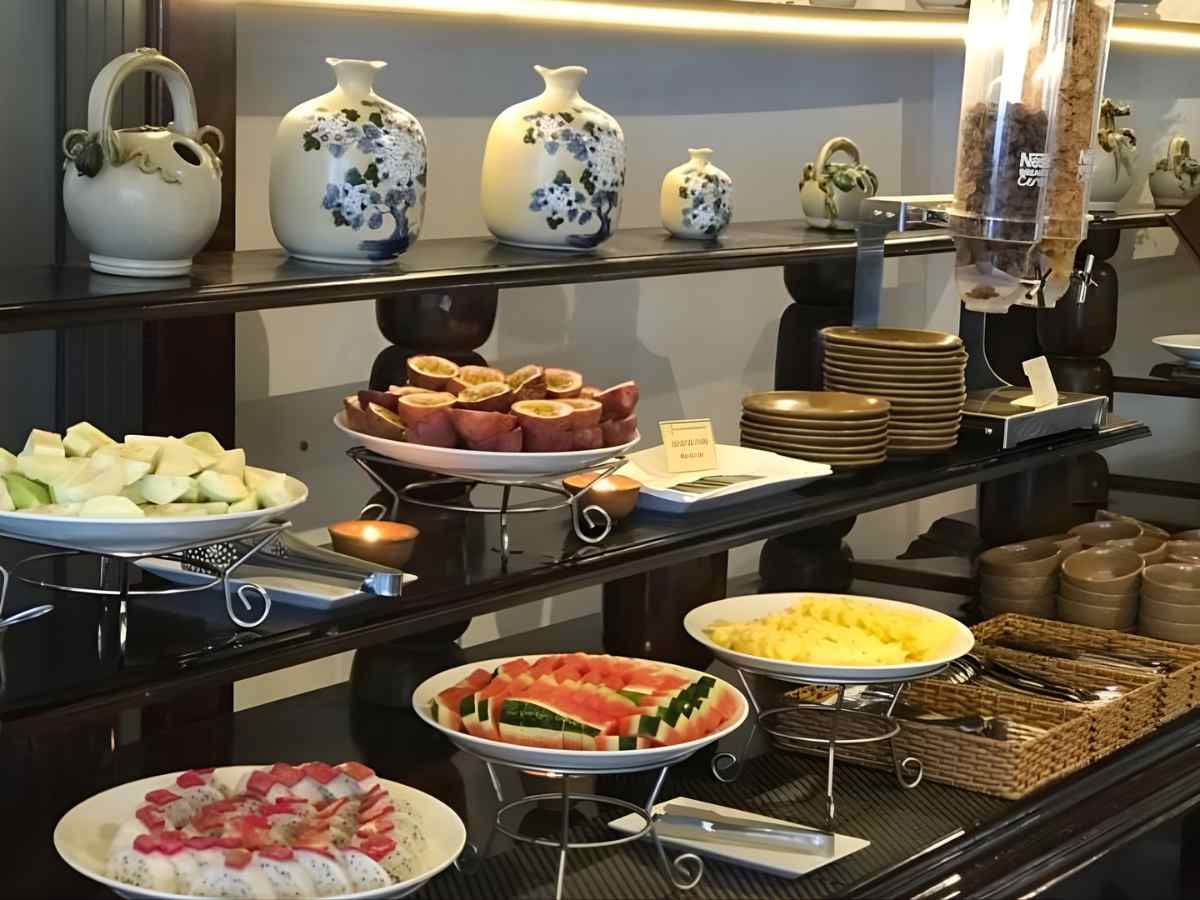 Ẩm thực tại The Palmy Phu Quoc Resort & Spa đa dạng, phù hợp nhiều khẩu vị.