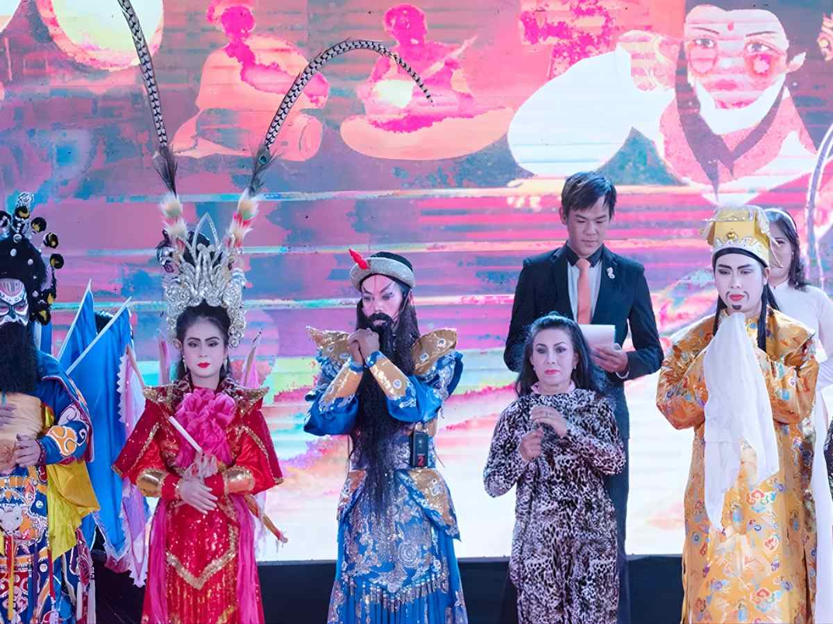 Không gian nghệ thuật đương đại góp phần quảng bá bản sắc văn hóa đặc trưng An Giang. 