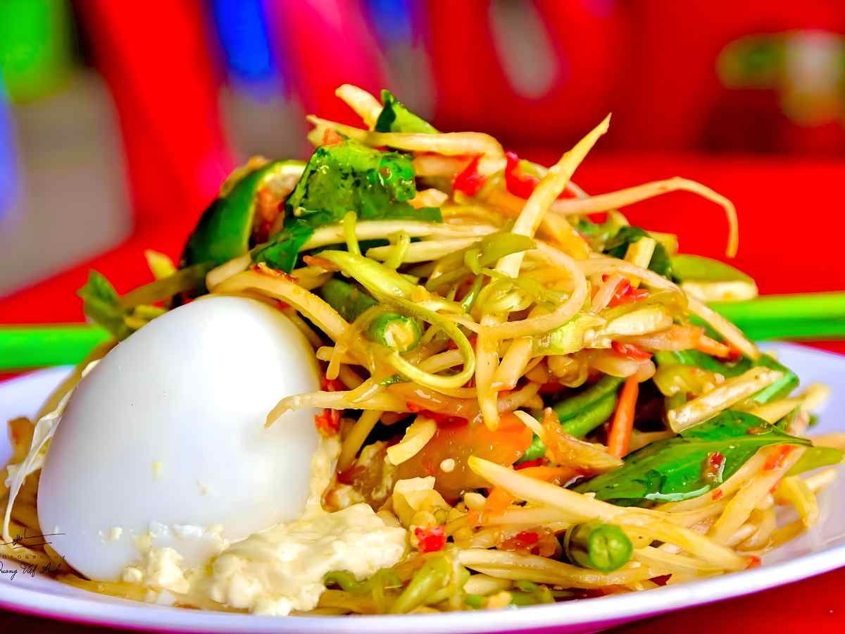Không gian sinh sống Tri Tôn hình thành thói quen ẩm thực gắn với nguyên liệu tự nhiên.