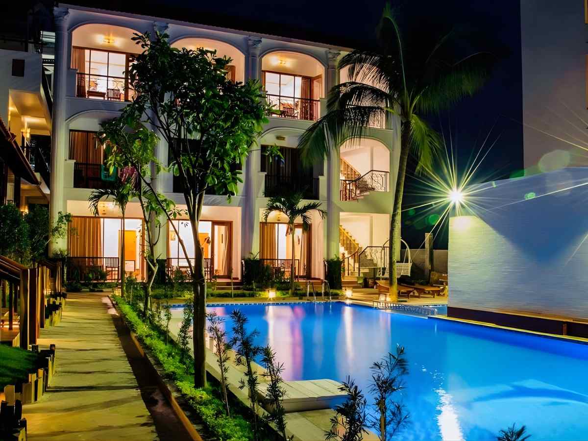 Không gian ban đêm Blue Ocean Resort Phú Quốc mang lại trải nghiệm nghỉ dưỡng khác biệt.