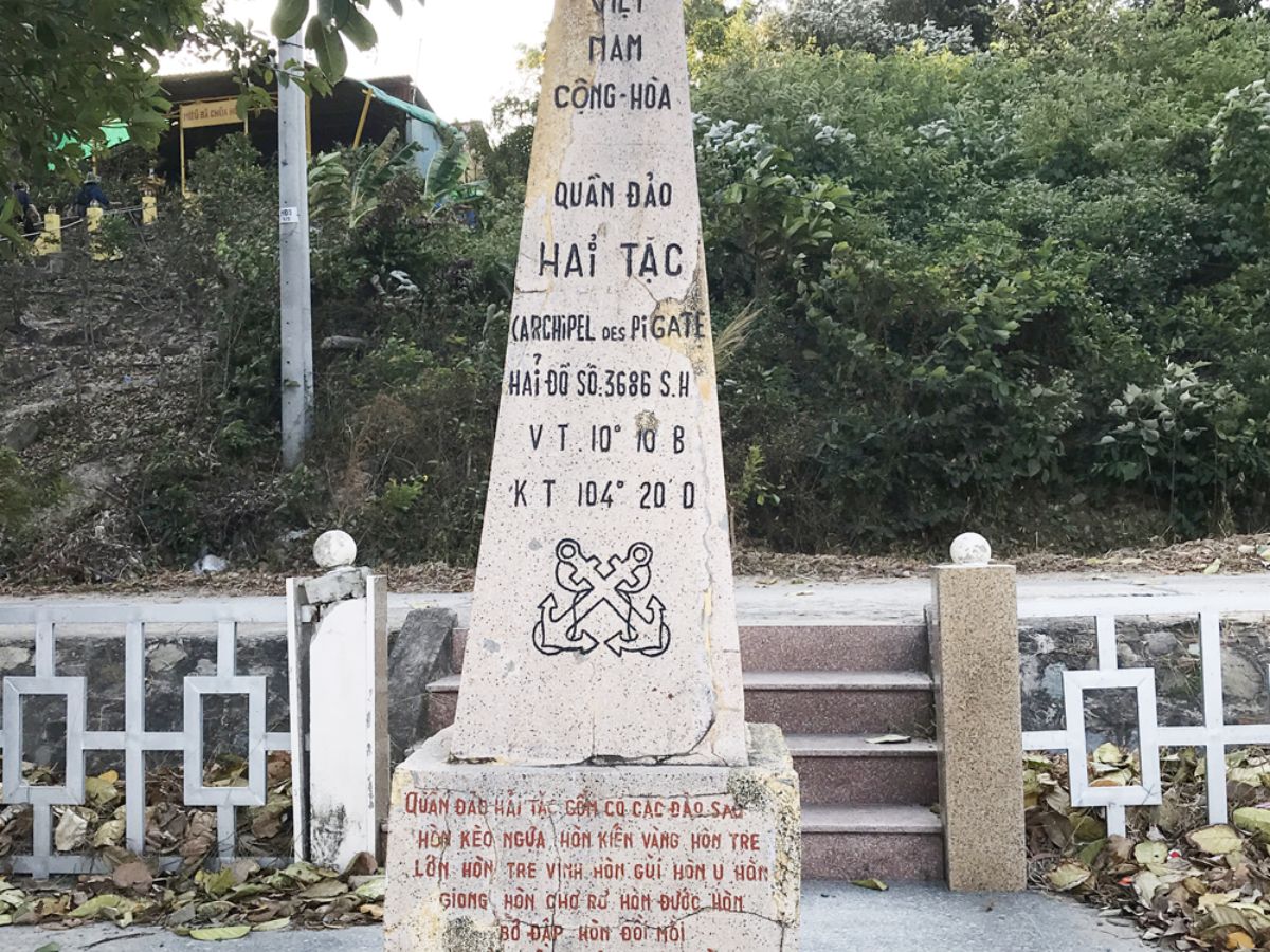 Dấu ấn chủ quyền trên đảo Hòn Đốc - quần đảo Hải Tặc.