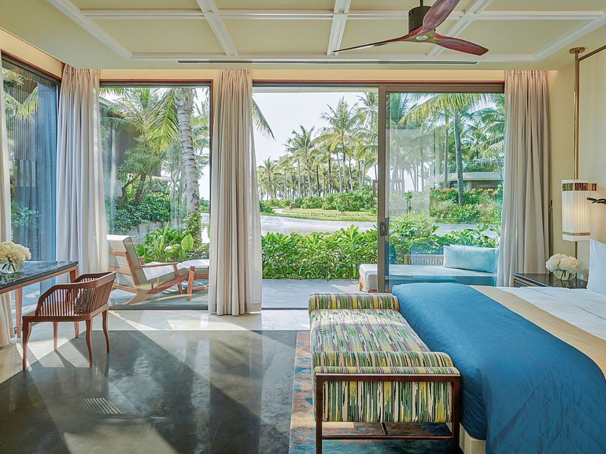 Nhóm Resort Classic Room hướng vườn cho cặp đôi và gia đình.