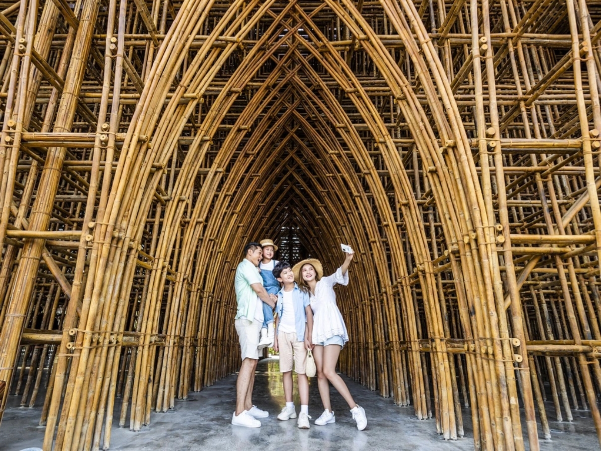 Huyền Thoại Tre – công trình ấn tượng bậc nhất Grand World Phú Quốc.
