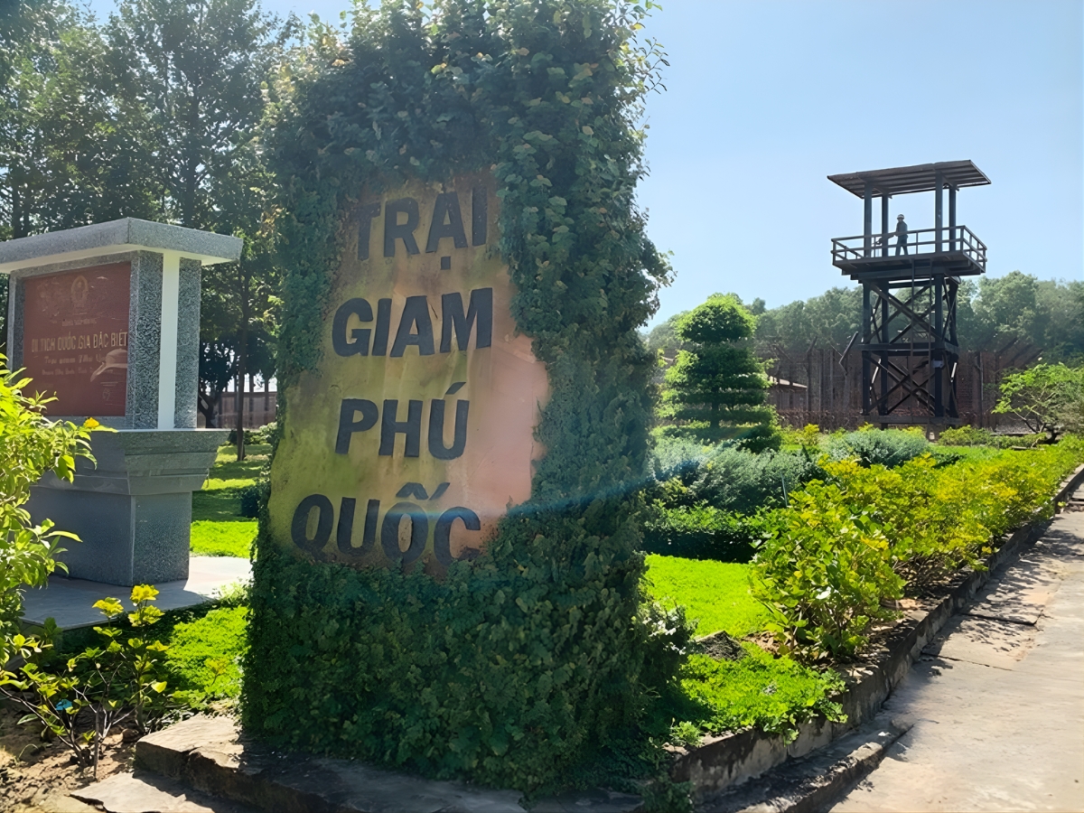 Nhà tù Phú Quốc nằm ở phía Nam đảo Phú Quốc