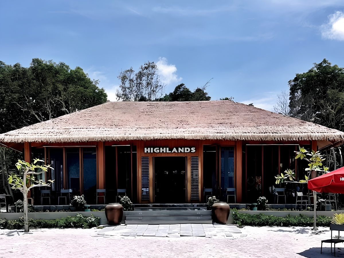 Highlands Coffee Bãi Sao. (Nguồn: Sưu tầm)