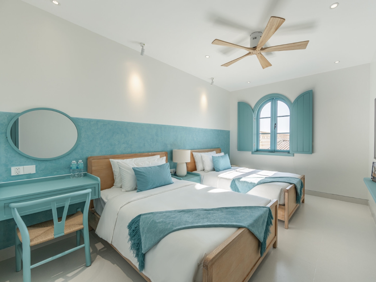 Không gian tại hạng phòng Superior Twin Bed.
