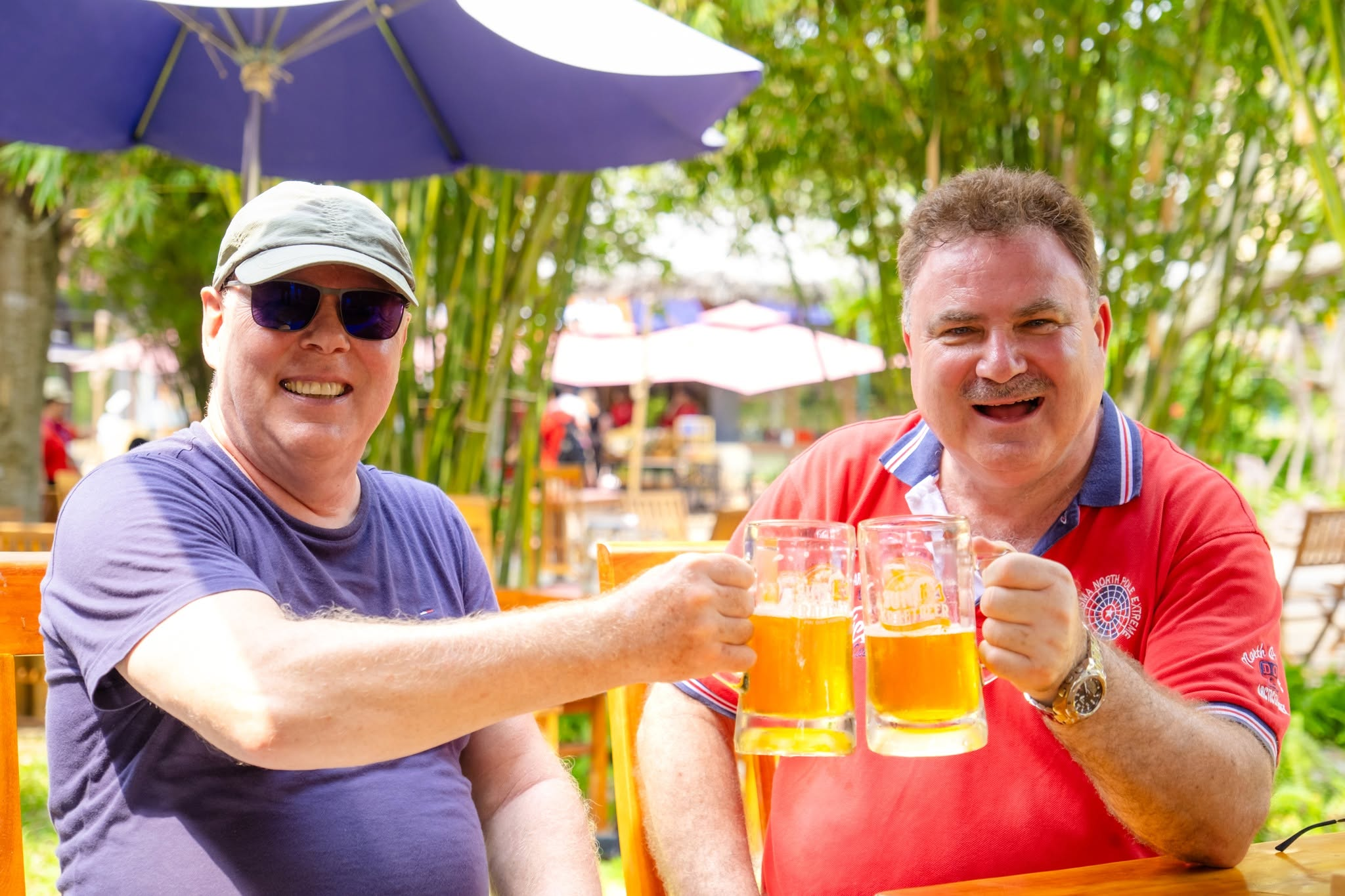 Các món nướng và bia thủ công tại Sun KraftBeer Garden dành cho những buổi tụ họp gia đình. (Nguồn: Sưu tầm)