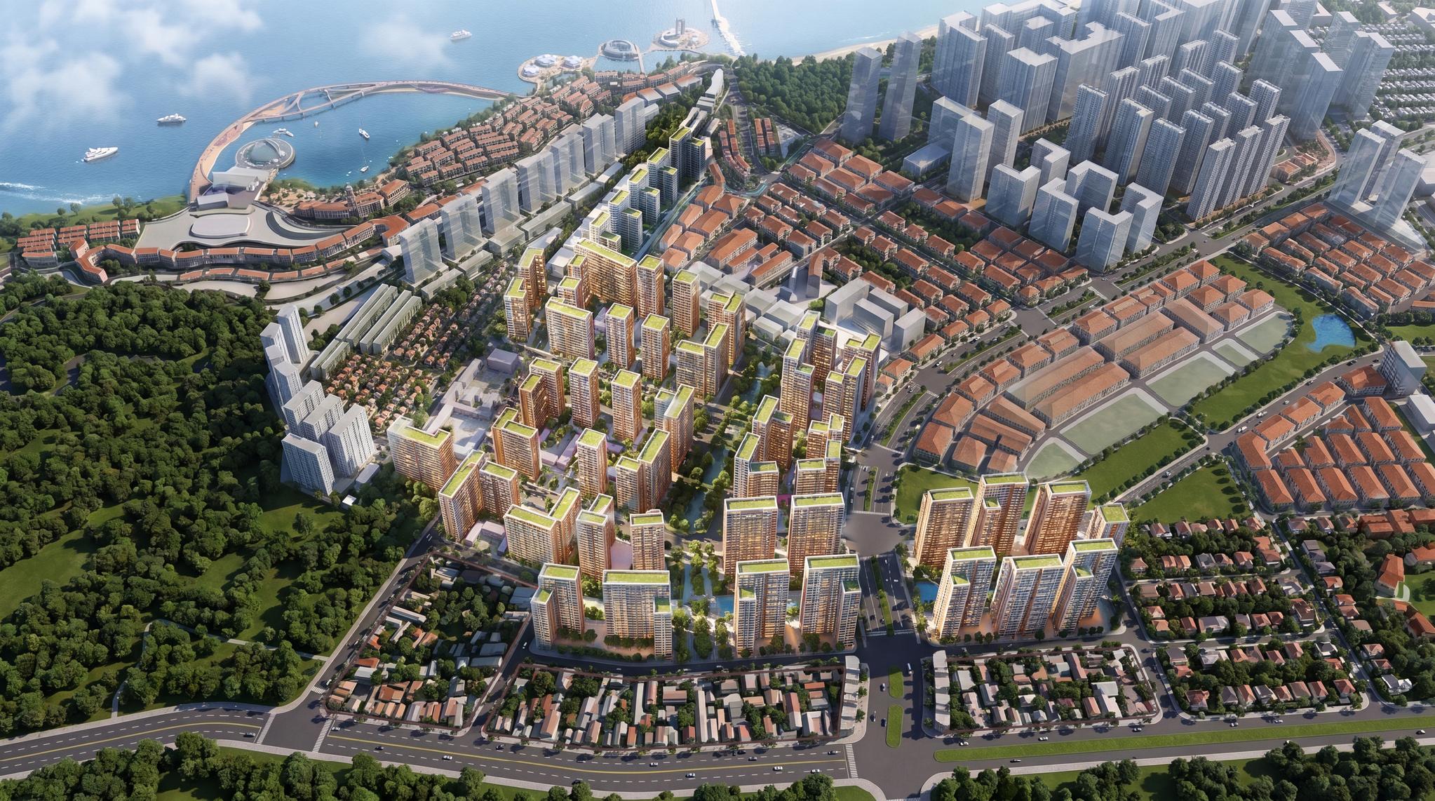 50.000 căn nhà ở xã hội và cho thuê được quy hoạch gần kề hệ sinh thái tỷ đô của Tập đoàn Sun Group.