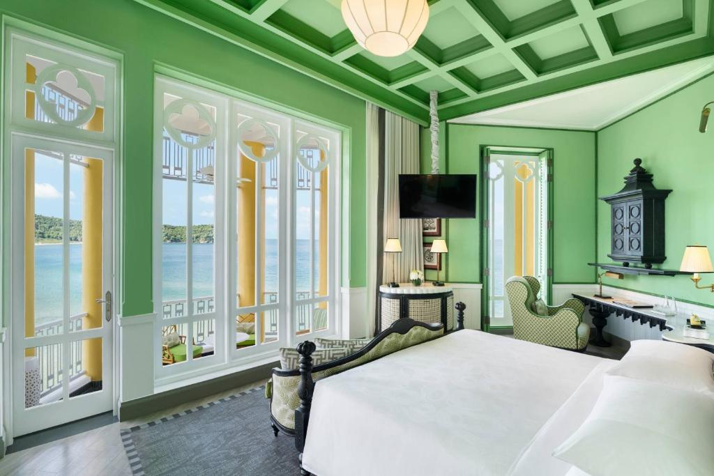 Thiết kế nghệ thuật độc đáo tại JW Marriott Phu Quoc Emerald Bay.