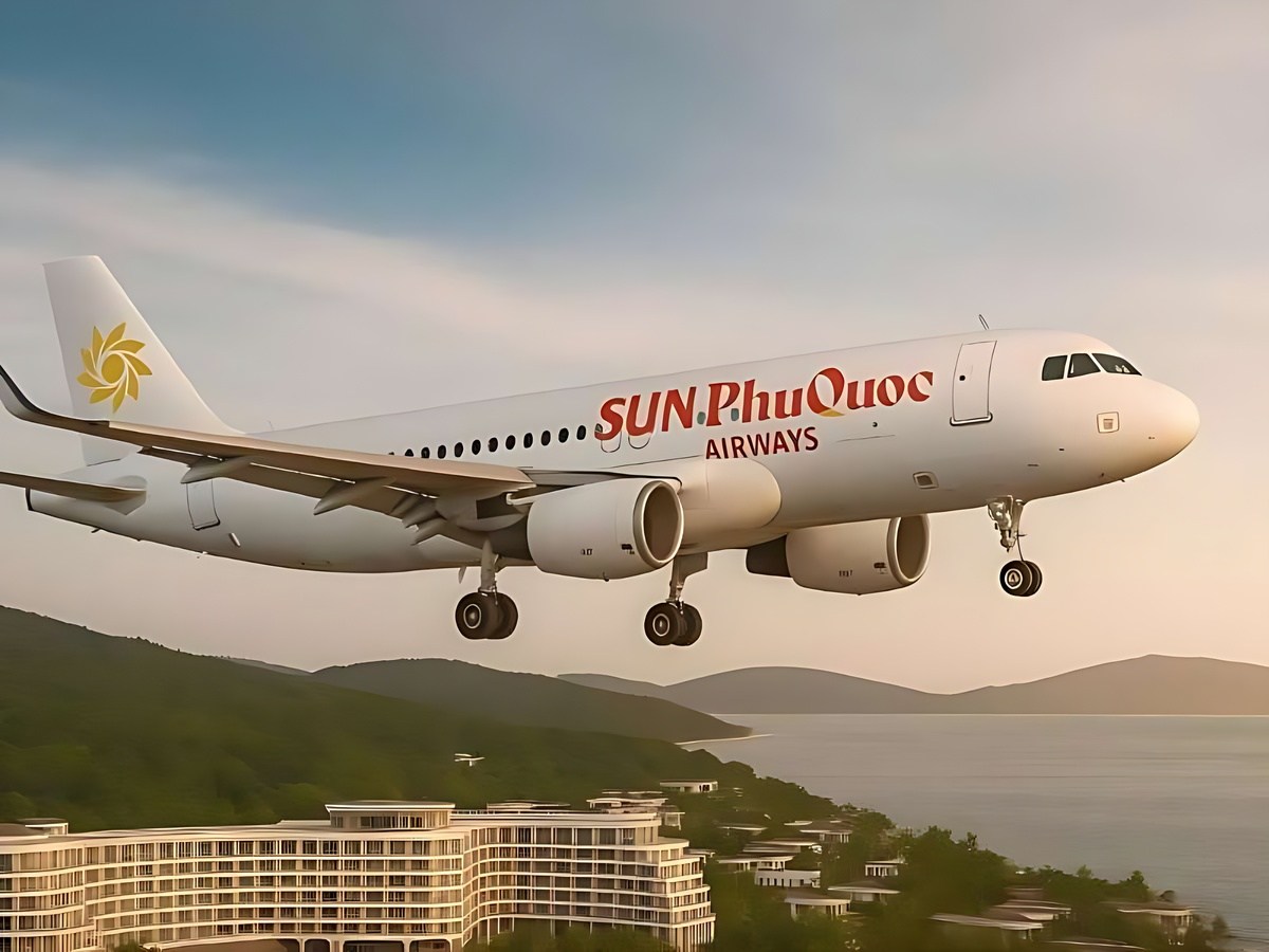 Máy bay đi Phú Quốc nhanh, Sun PhuQuoc Airways linh hoạt