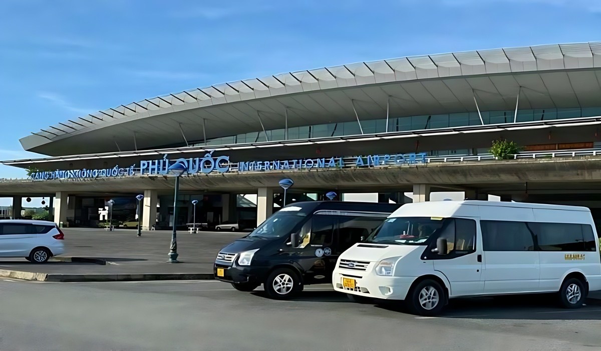 Sân bay Phú Quốc gần Dương Đông, di chuyển nhanh bằng taxi