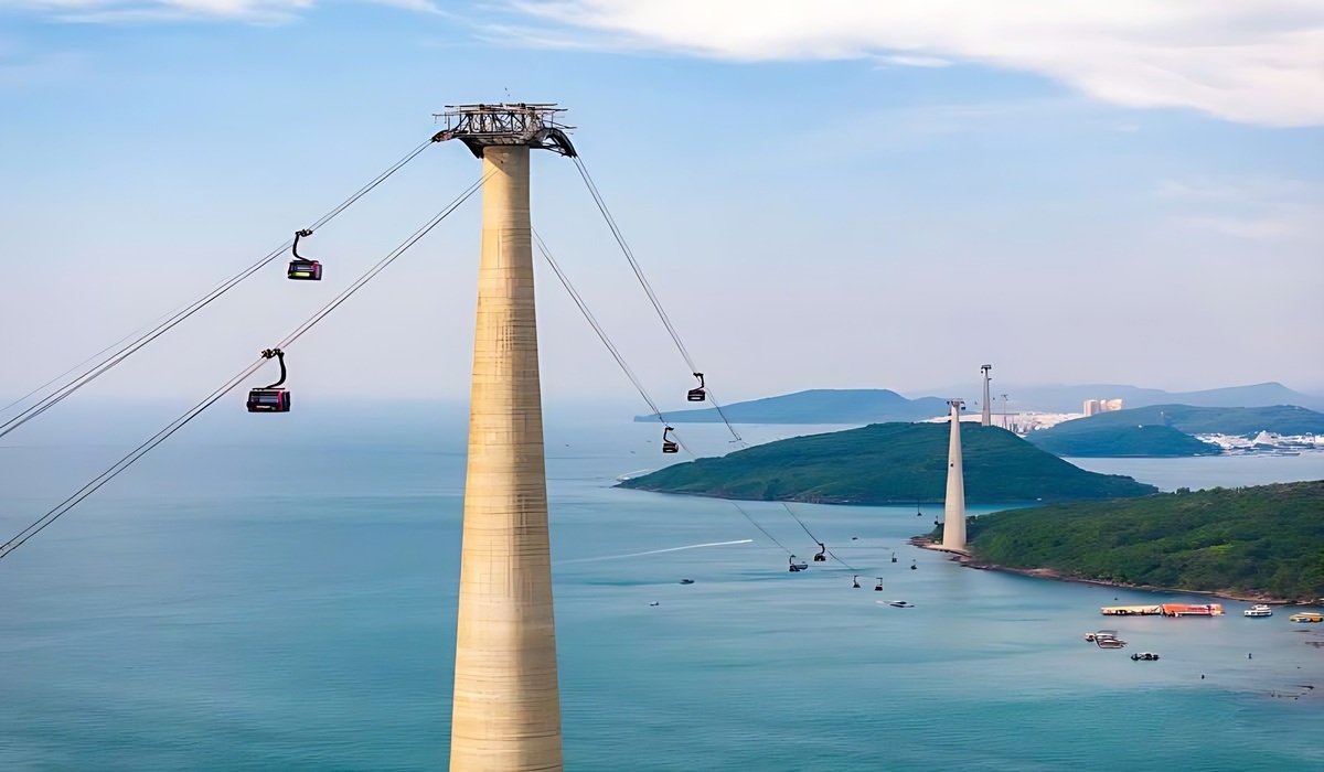 Cáp treo Hòn Thơm ngắm toàn cảnh biển đảo, trải nghiệm nổi bật