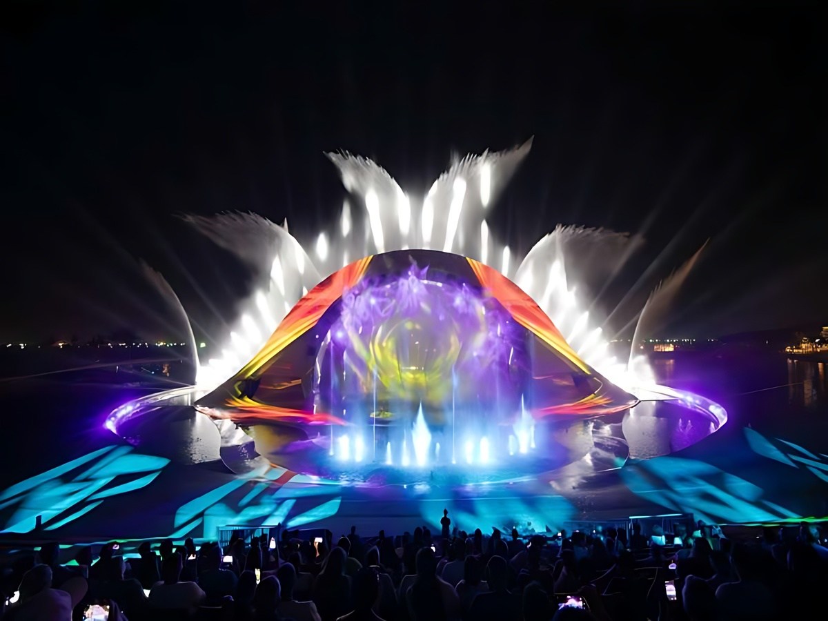 Show nghệ thuật ban đêm thu hút du khách