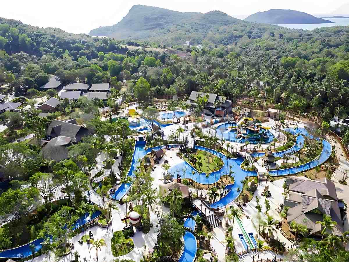 Aquatopia với hơn 20 trò chơi hiện đại, kết hợp thiên nhiên và giải trí