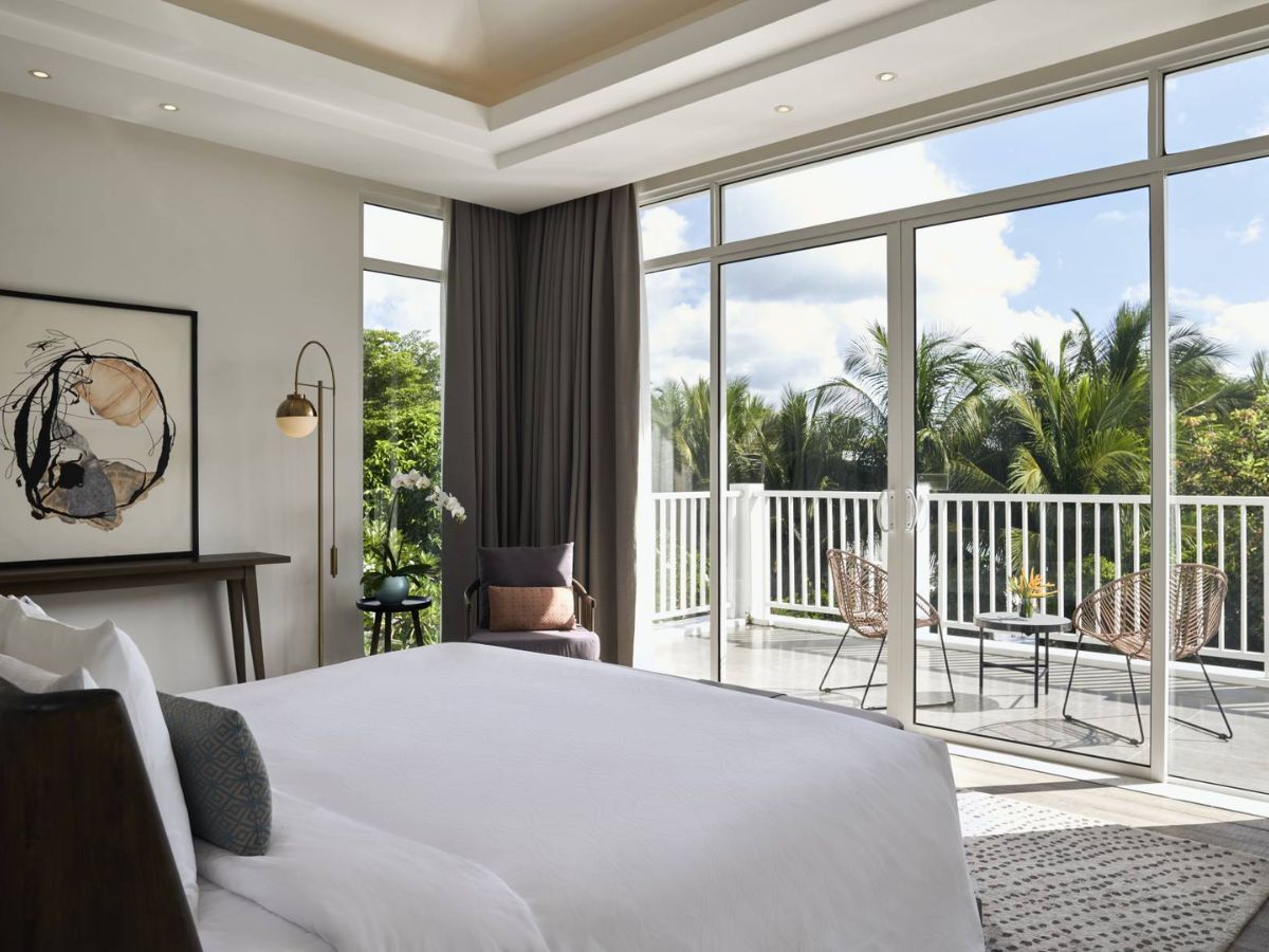 Hệ thống phòng được trang bị đầy đủ tiện ích chuẩn lưu trú 5 sao