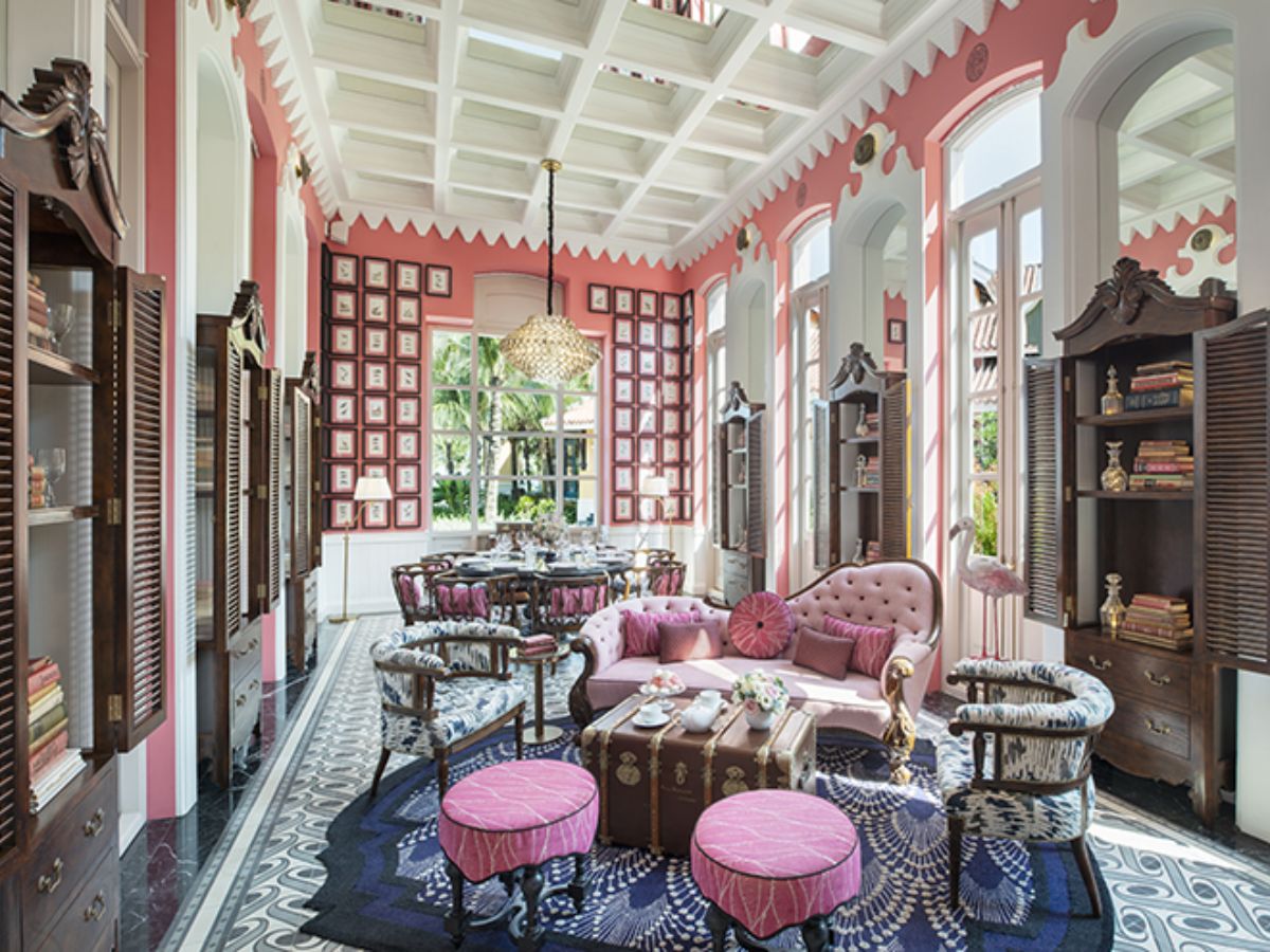 JW Marriott Phu Quoc Emerald Bay sử dụng màu sắc táo bạo nhưng có chủ đích