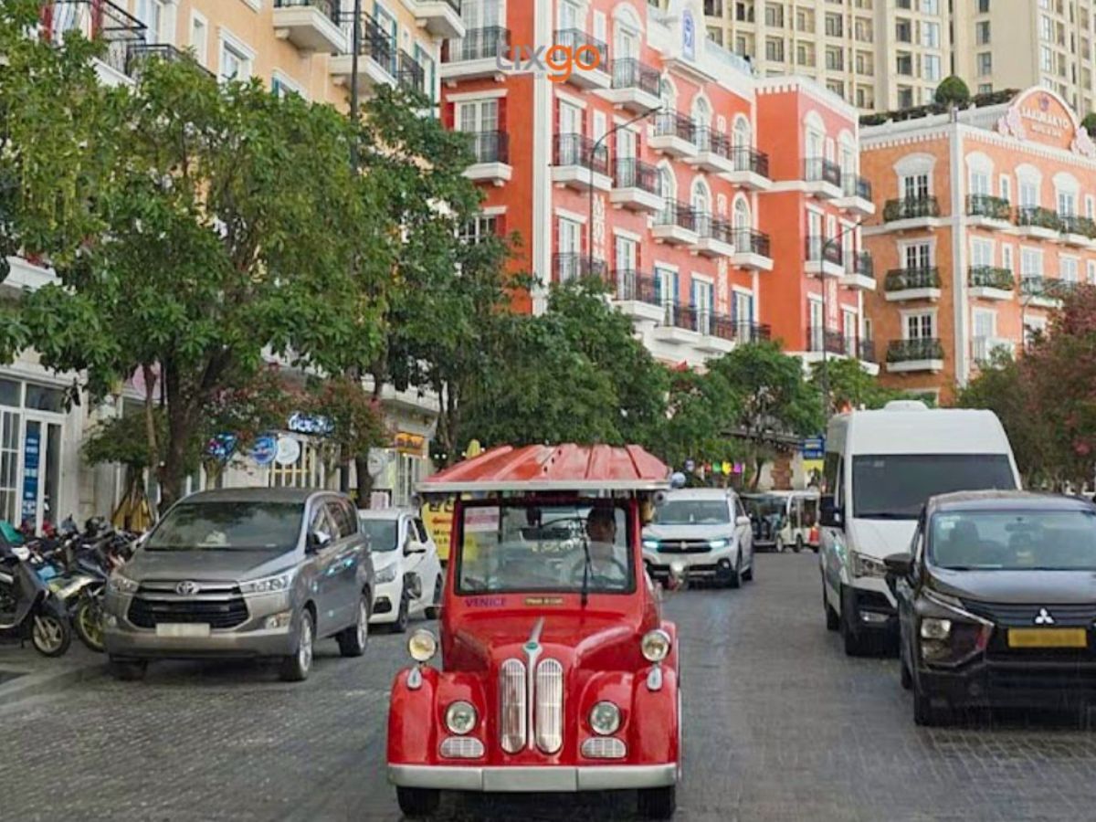 Nhiều lựa chọn xe để di chuyển từ Premier Residences đến ga cáp treo
