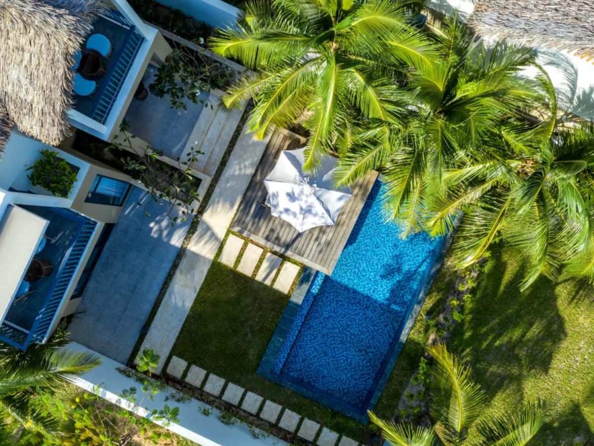 Thiết kế villa New World Phú Quốc lấy cảm hứng làng chài ven biển Việt Nam