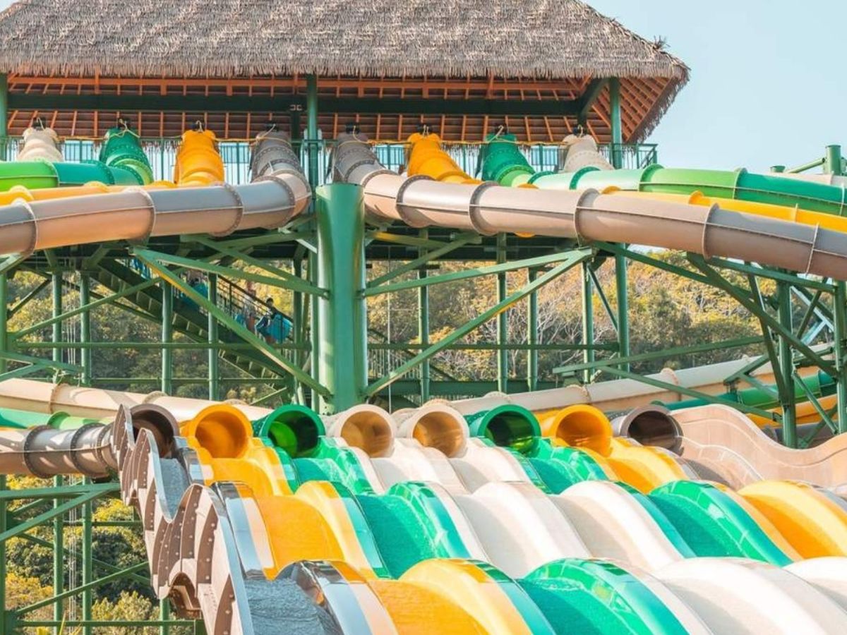 Công viên nước tại Sun World Hon Thom thu hút du khách