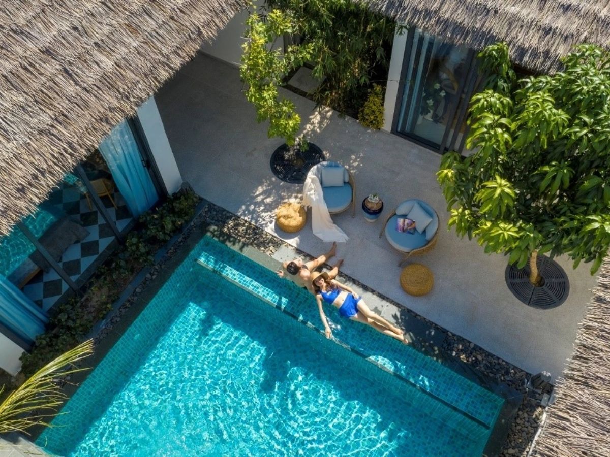 Hồ bơi riêng tại New World Phú Quốc phù hợp với cả người lớn và trẻ nhỏ