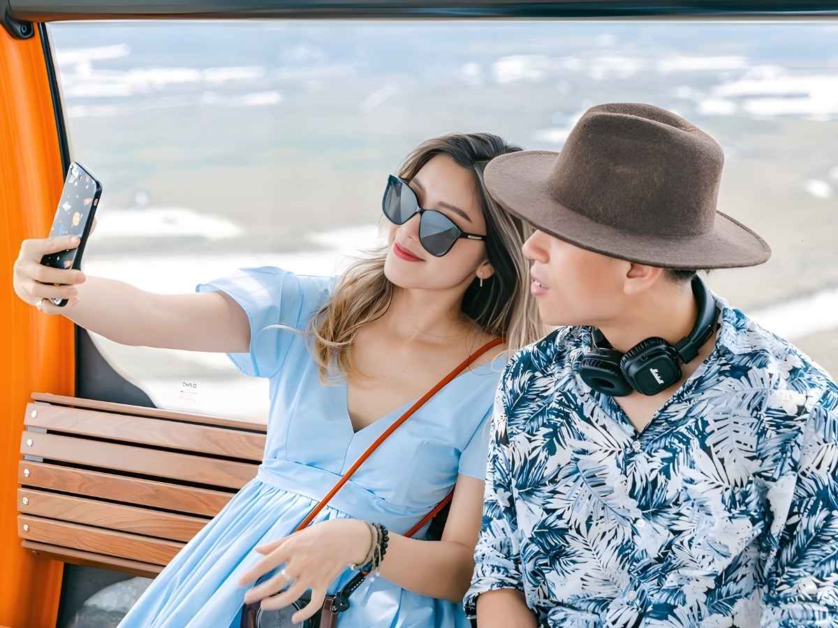 Mặc trang phục gọn gàng thoải mái khi đi cáp treo