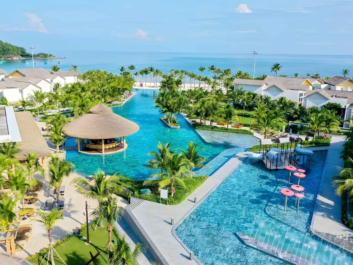 New World Phu Quoc Resort được thiết kế theo phong cách làng chài hiện đại