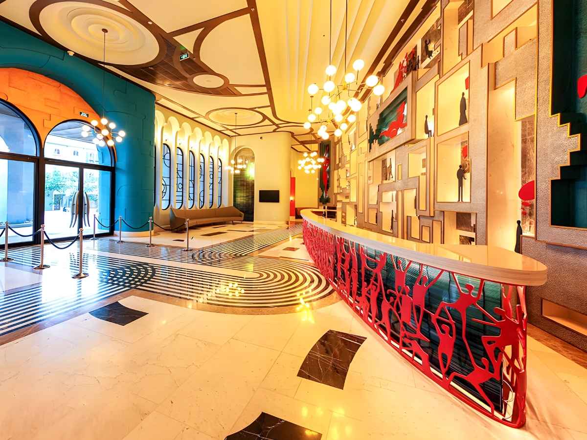 The Sun Signature Restaurant gây ấn tượng với thiết kế kiến trúc hiện đại