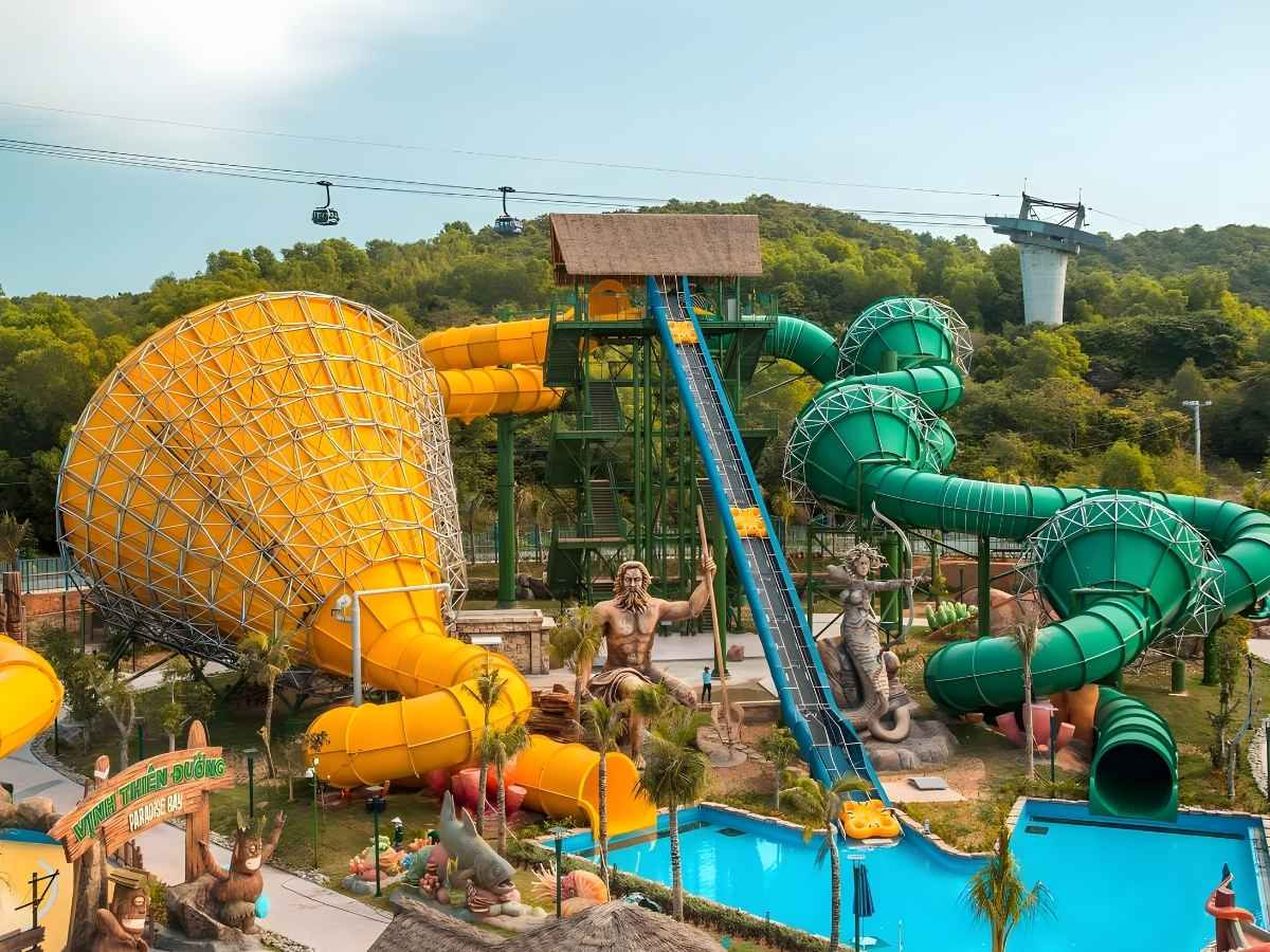 Di chuyển đến khám phá công viên giải trí Sun World Hon Thom