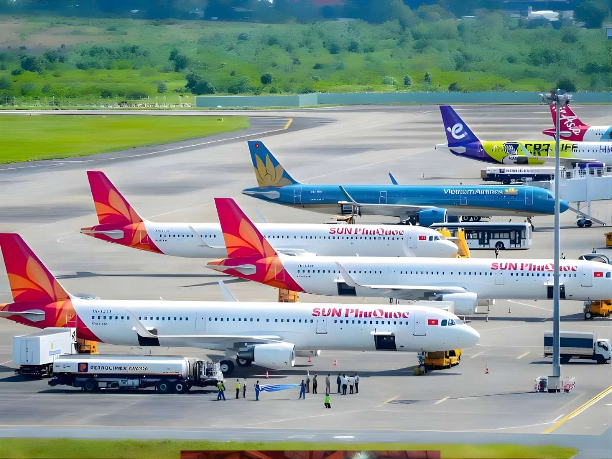 Di chuyển bằng đường hàng không với Sun PhuQuoc Airways