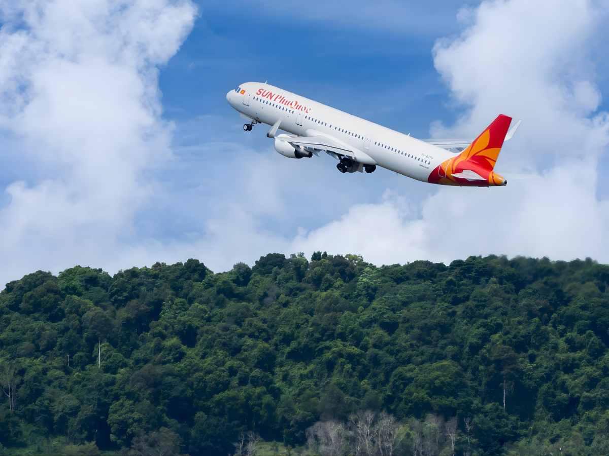 Tối ưu thời gian di chuyển bằng hãng hàng không Sun PhuQuoc Airways.