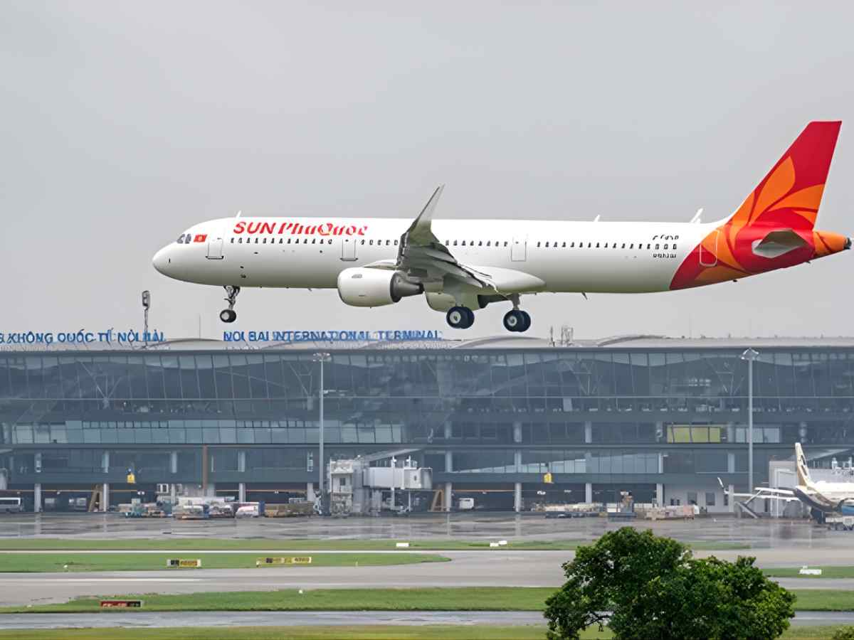 Du khách khởi hành từ Hà Nội và bay đến Phú Quốc cùng Sun PhuQuoc Airways.
