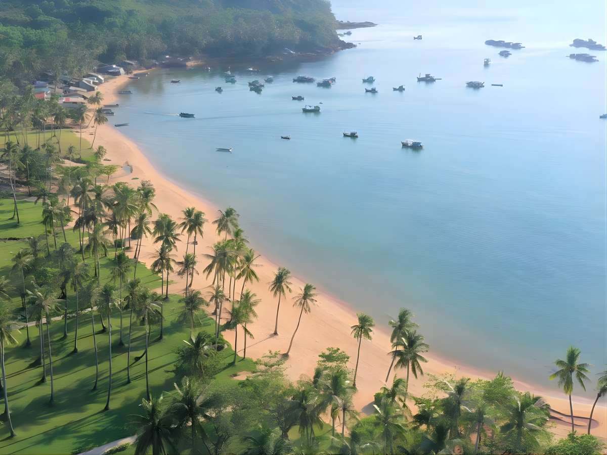 Phú Quốc với mùa khô kéo dài từ khoảng tháng 11 đến tháng 4 năm sau