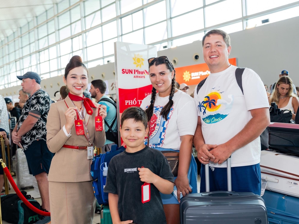 Sun PhuQuoc Airways triển khai nhiều đường bay thẳng đến Phú Quốc.