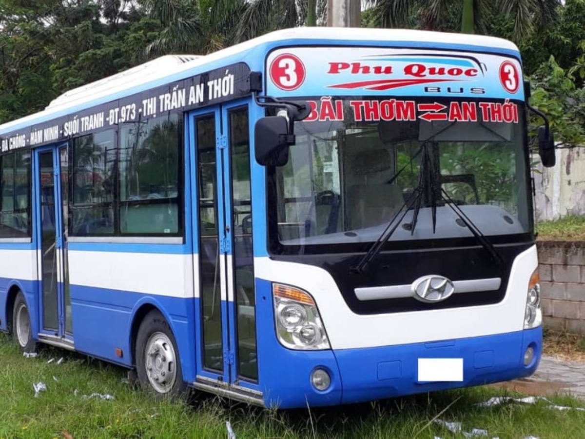 Di chuyển bằng xe buýt giúp du khách tiết kiệm chi phí đáng kể.