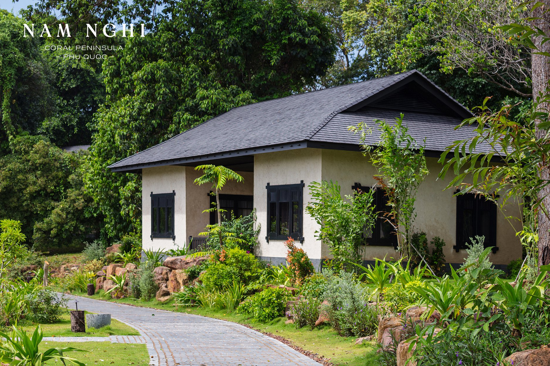 Visitors who prefer a peaceful and private setting can choose Nam Nghi Coral Peninsula Phu Quoc.