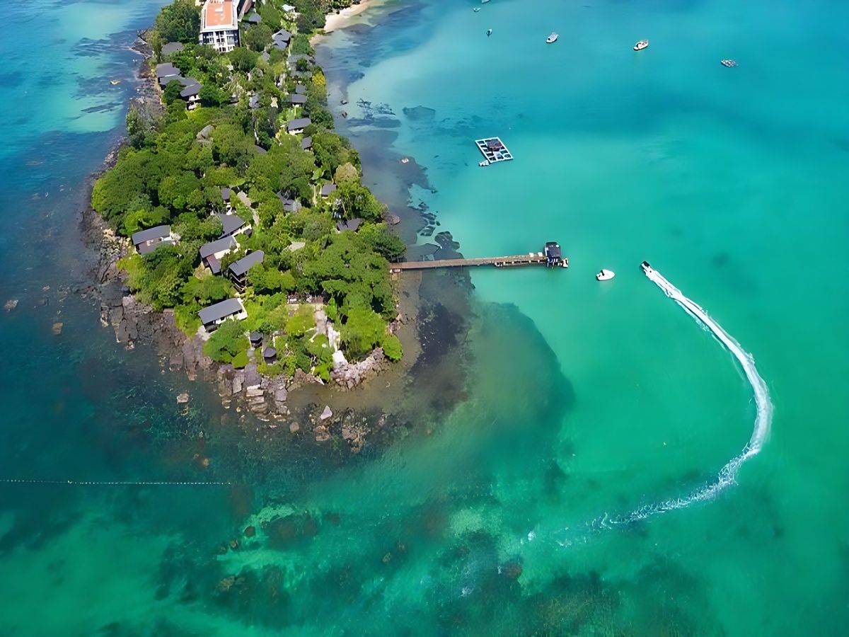 Nam Nghi Coral Peninsula Phú Quốc, biệt thự biển và Sunset Rock.