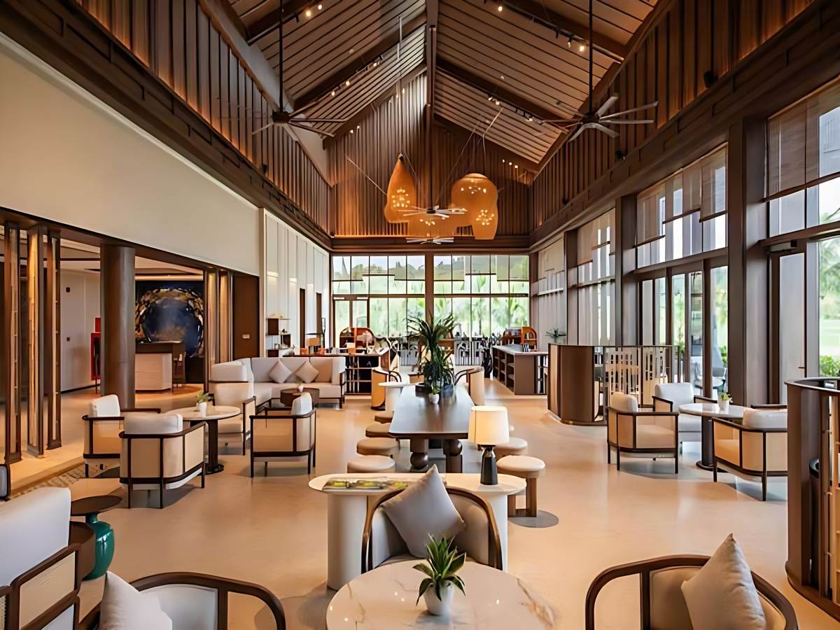 Dịch vụ tiêu chuẩn cao cấp tại sân golf phục vụ doanh nhân.
