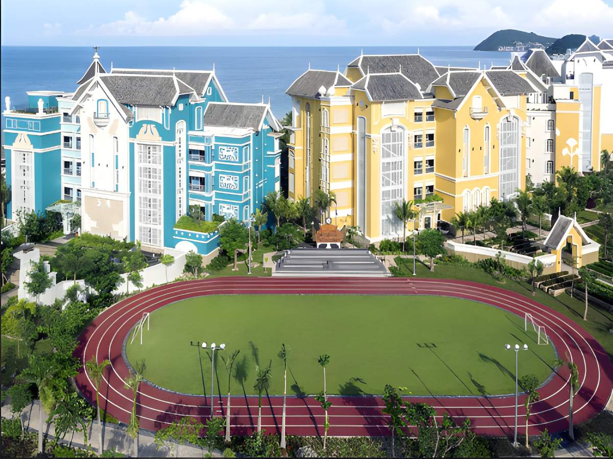Kiến trúc trường Lamarck độc đáo tại JW Marriott Phu Quoc.