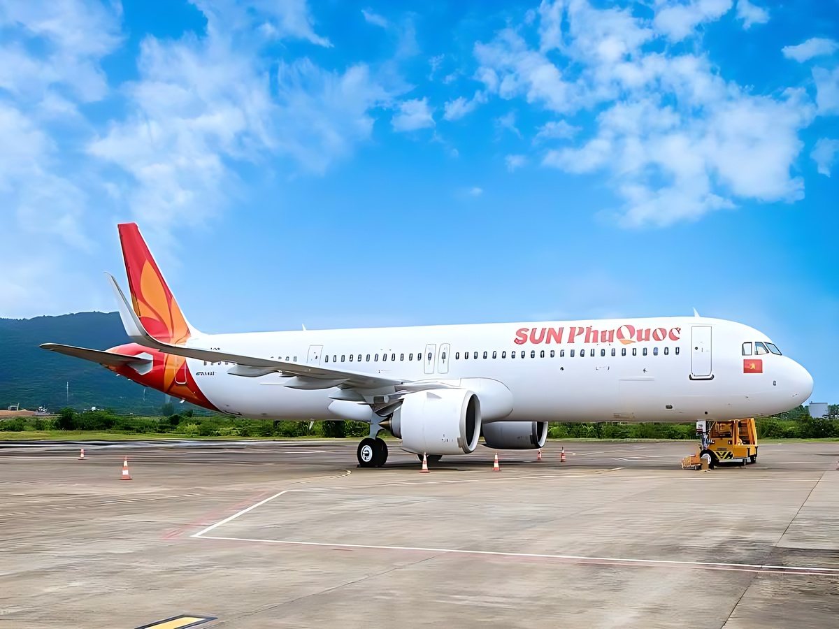 Sân bay Phú Quốc kết nối nhiều chuyến bay quốc tế.