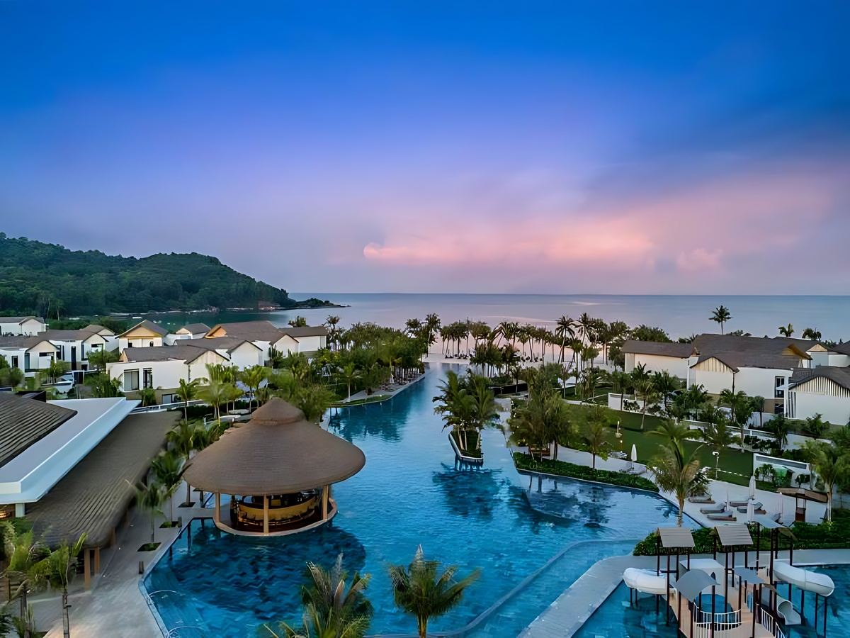 Biệt thự hướng biển tại New World Phú Quốc sang trọng.