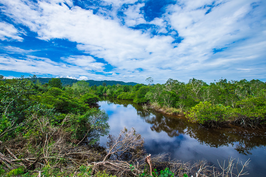 The peaceful scenery at Phu Quoc National Park