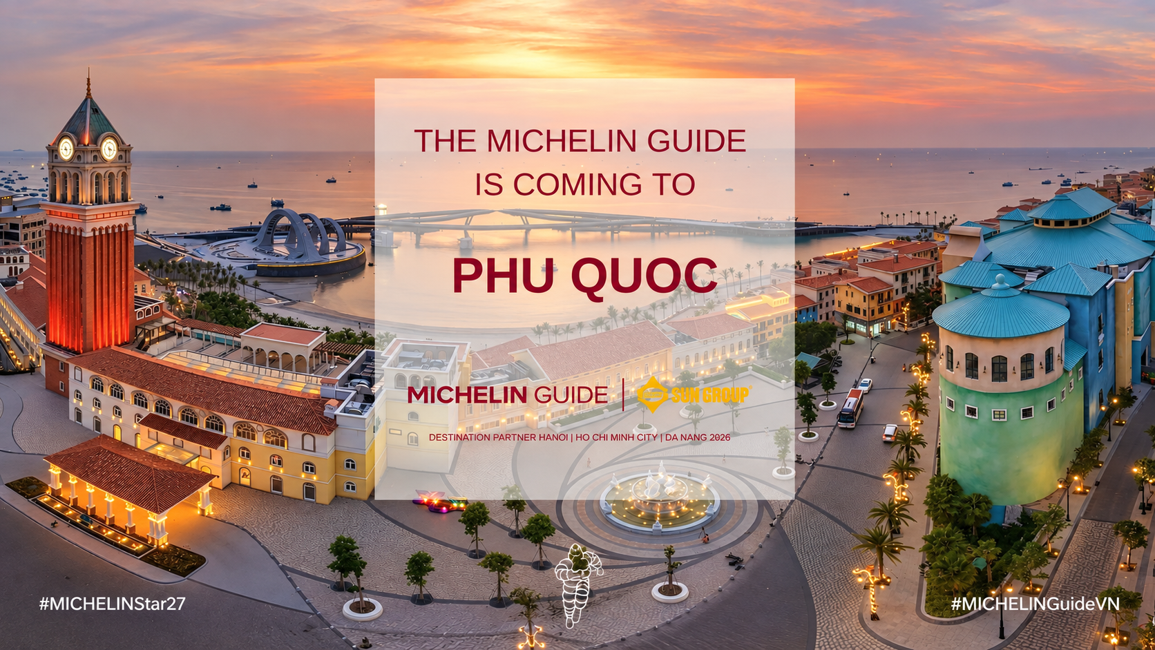 Hình ảnh trong thông báo MICHELIN Guide chính thức mở rộng tới Phú Quốc