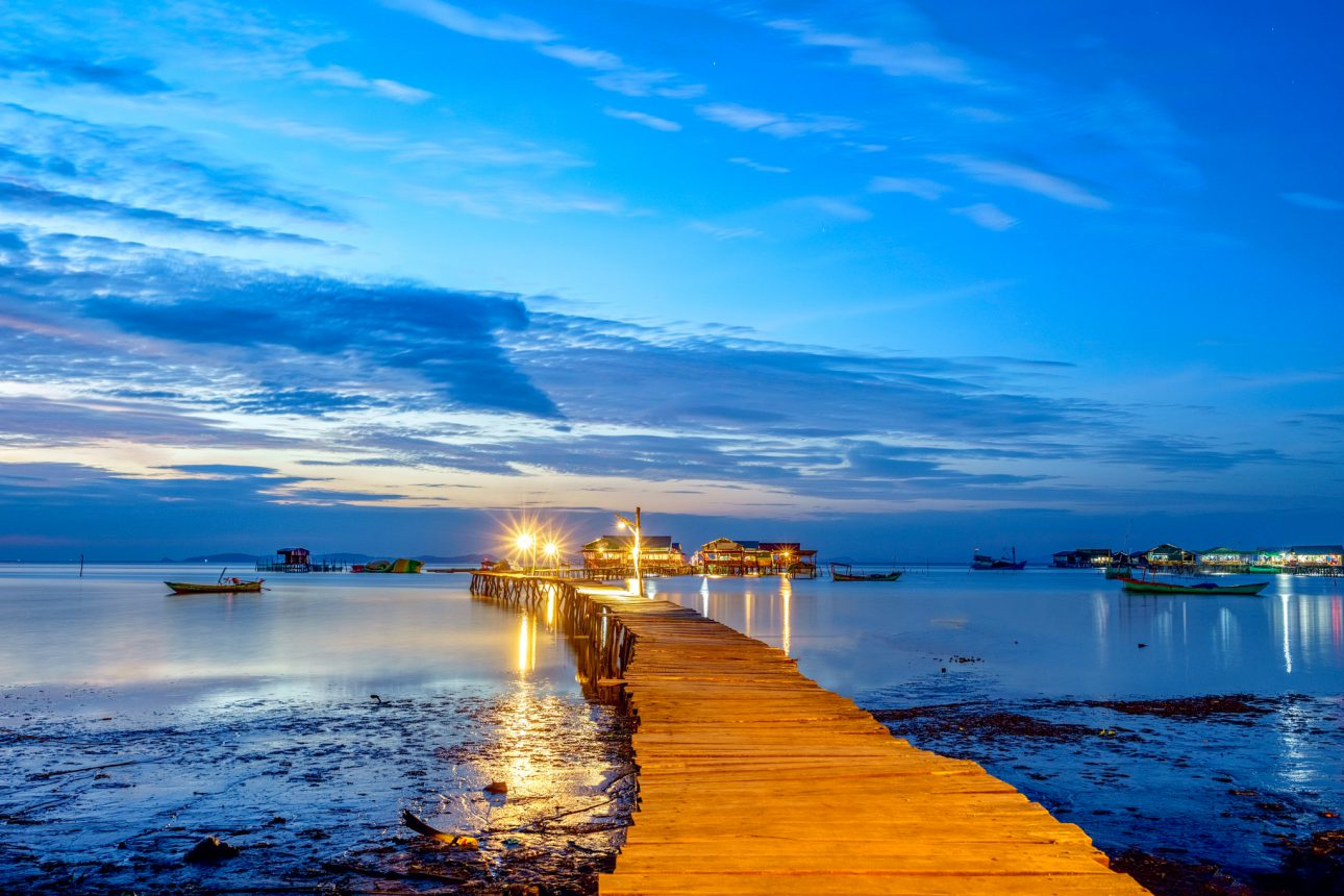 Làng chài Rạch Vẹm yên bình