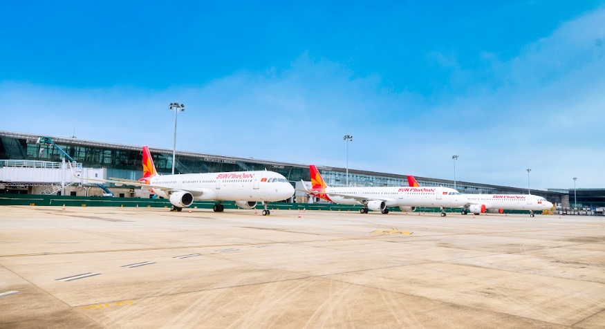 Sun PhuQuoc Airways cất cánh chuyến bay đầu tiên ngày 1/11/2025 Sun PhuQuoc Airways cất cánh chuyến bay đầu tiên ngày 1/11/2025