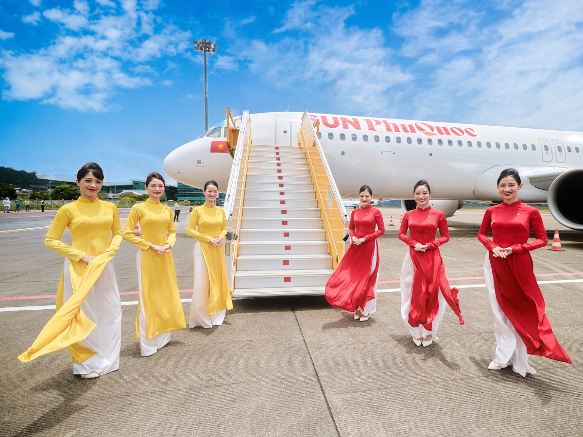 Hãng hàng không mới toanh Sun PhuQuoc Airways khai thác nhiều chặng bay nội địa tới Phú Quốc.